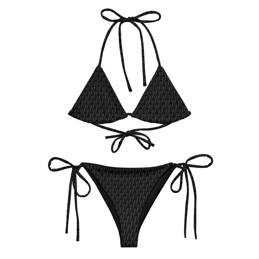 monogram bikini set